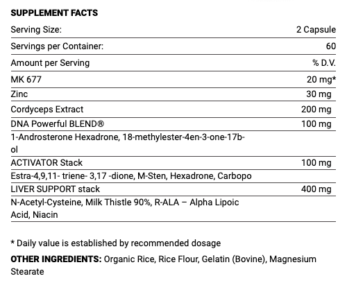 BIO Molecule - DNA (HGH Aktivator)
