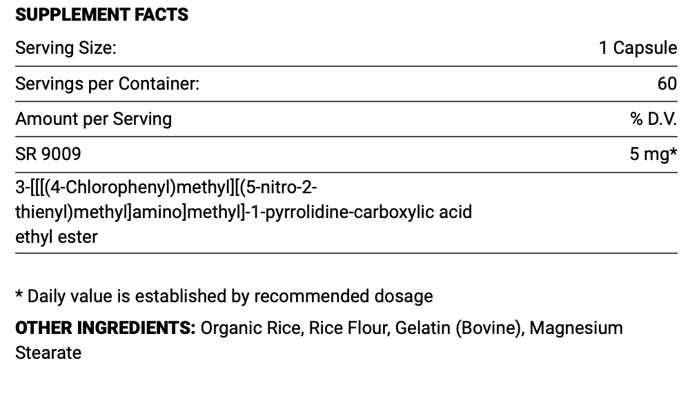 BIO Molecule - Stenabolic (SR 9009)