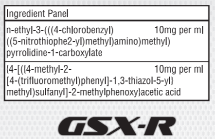 Bio-Gen Innovations Liquid GSX-R (GW+SR9009)