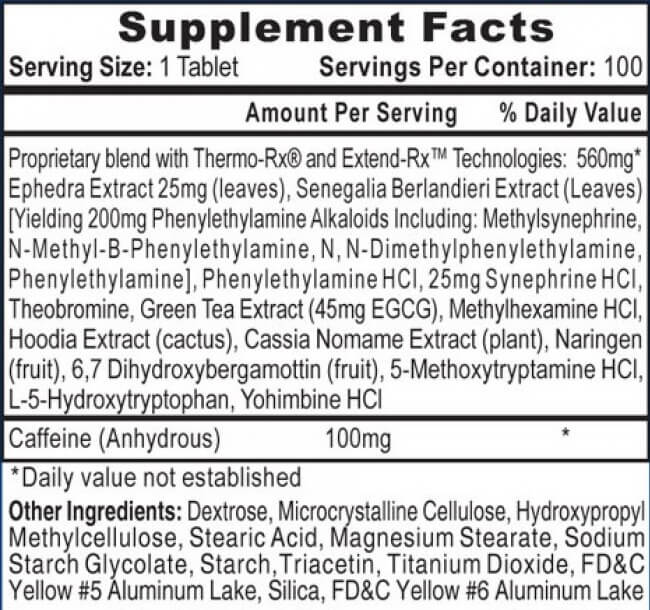 Hi-Tech Pharmaceuticals Lipodrene