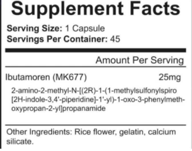 Lawless Labs IBUTA MK-677