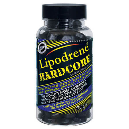 Lipodrene Hardcore Black DMAA