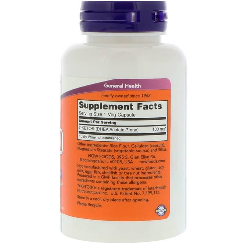 NOW Foods 7-Keto 100 mg