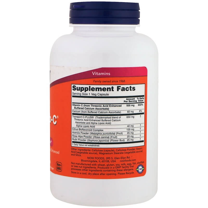 NOW Foods AlphaSorb-C 500 mg