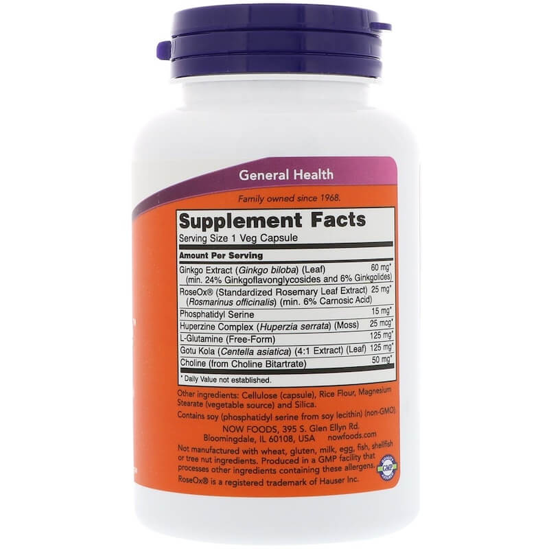 NOW Foods Brain Elevate