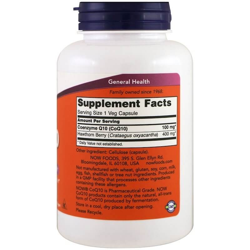 NOW Foods CoQ10 100 mg
