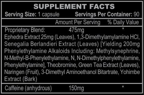 Hi-Tech Pharmaceuticals Stimerex Hardcore DMAA / DMHA