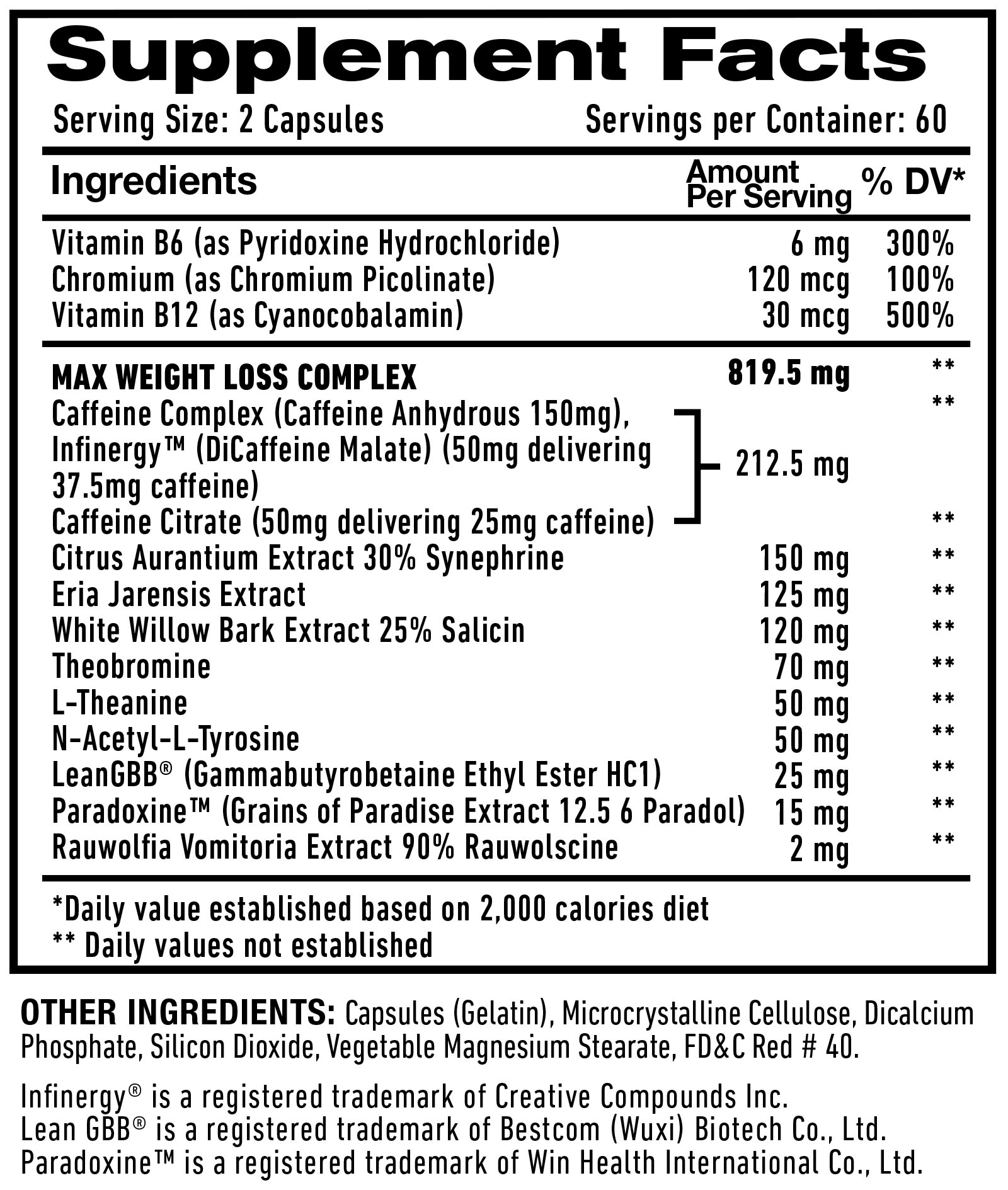 1UP Nutrition Pro Ripped Max