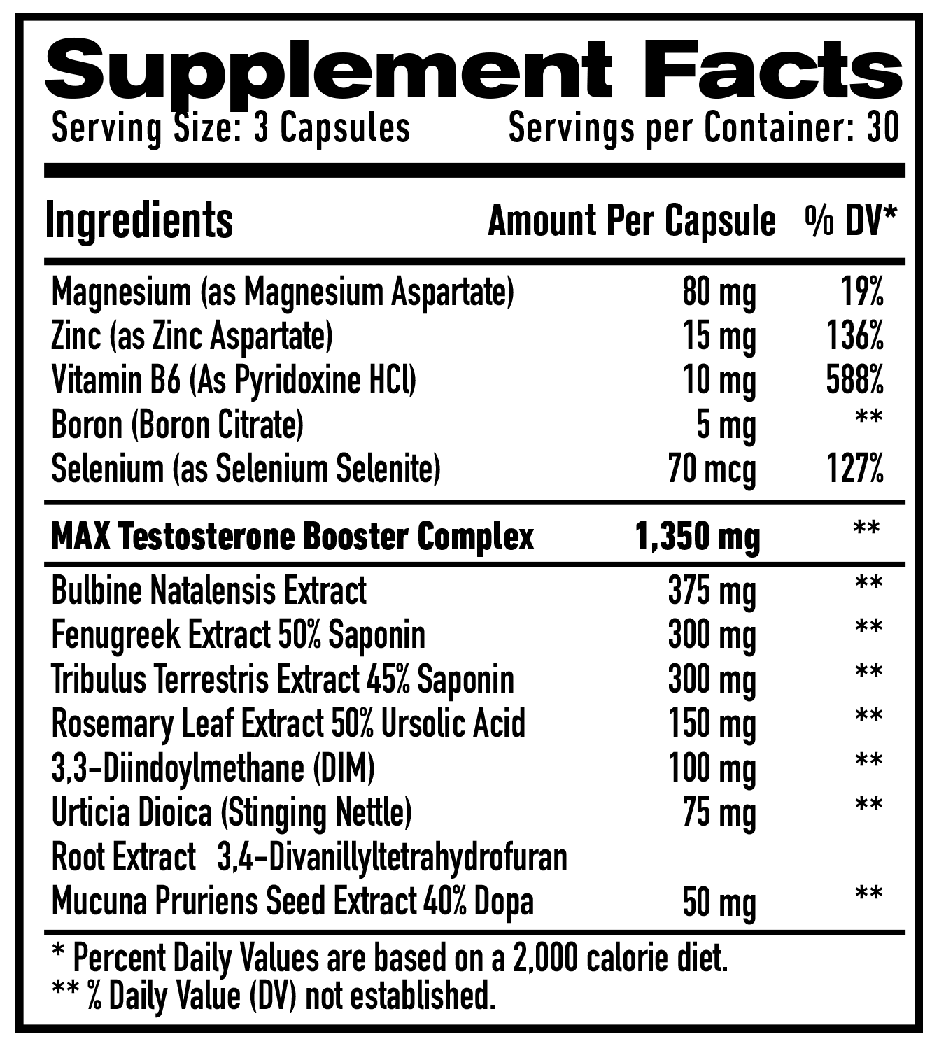 1UP Nutrition Pro Test Max