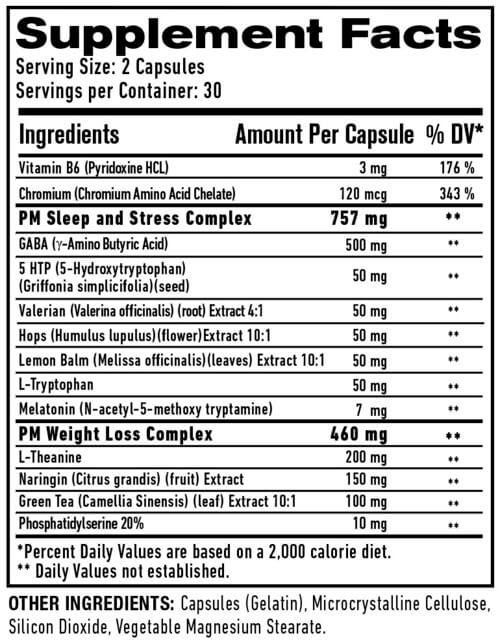 1UP Nutrition Recharge PM Burner