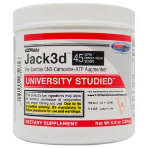 Jack 3D Original DMAA HCl Lemon, Jack3d ancienne formule