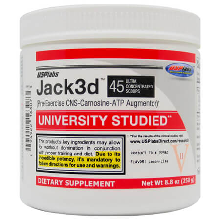 Jack 3D Original DMAA HCl Lemon