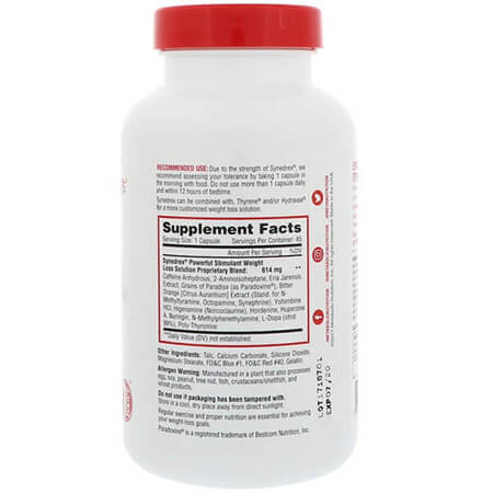 Metabolic Nutrition - Synedrex Fat Burner