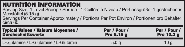 BSN Glutamine DNA 309g