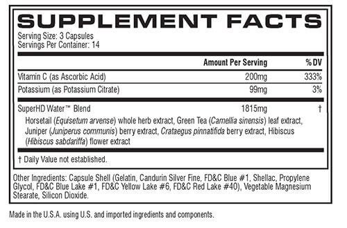 Cellucor Super HD Water