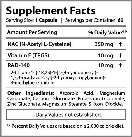 Core Labs RAD 140 PRO 10mg