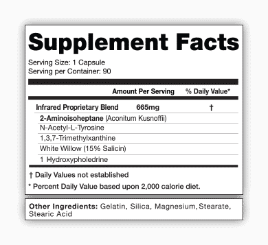 GoldStar Infrared DMHA US-Fatburner