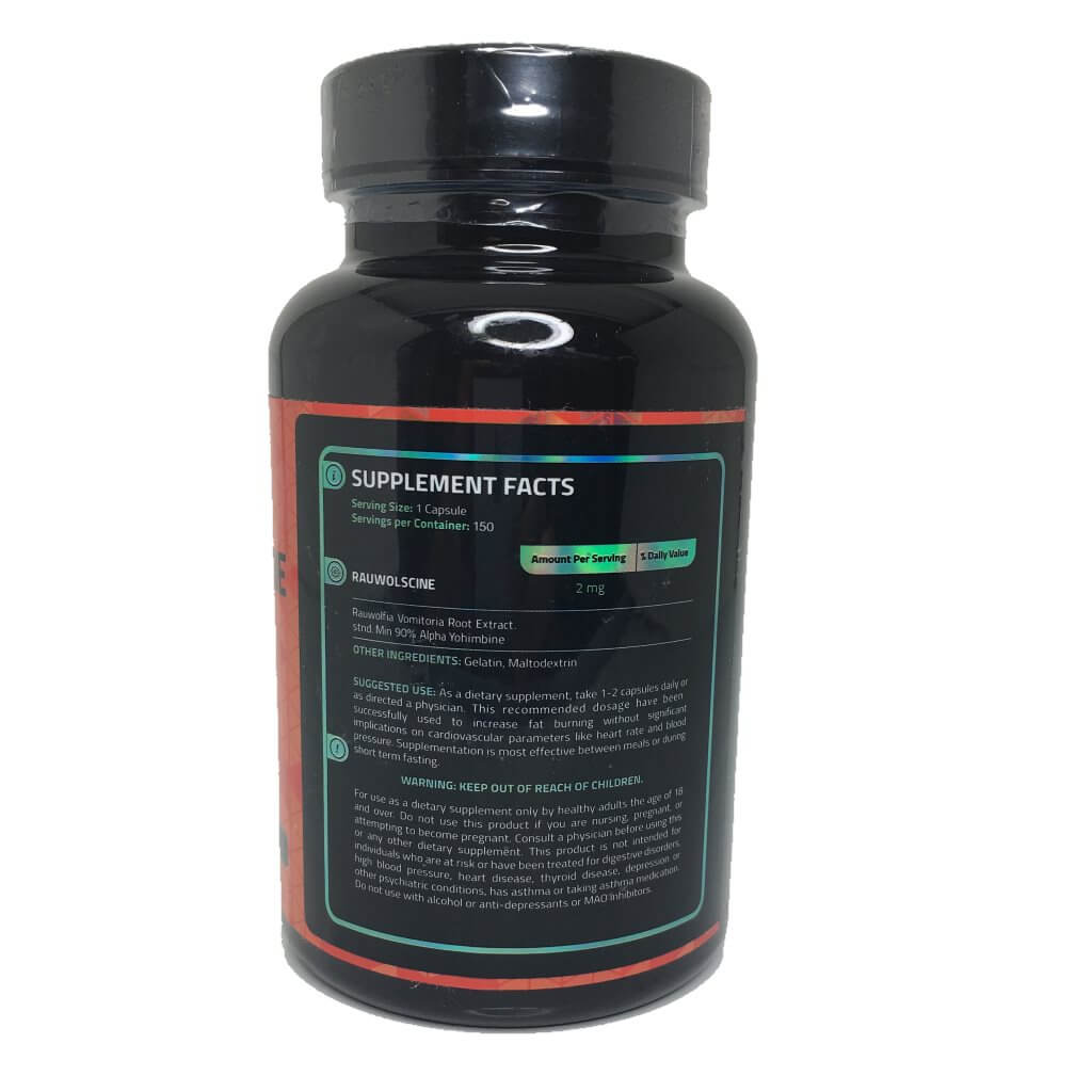 USA SUPPLEMENTS LLC. Alpha Yohimbine 2mg