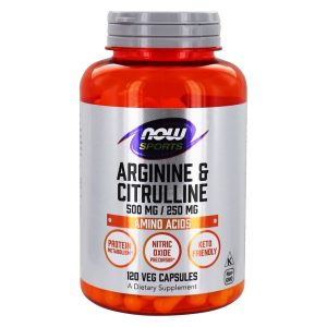 NOW Foods L-Arginin & L-Citrullin 500 mg / 250 mg