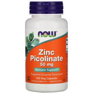 NOW Foods Zinc Picolinate 50 mg