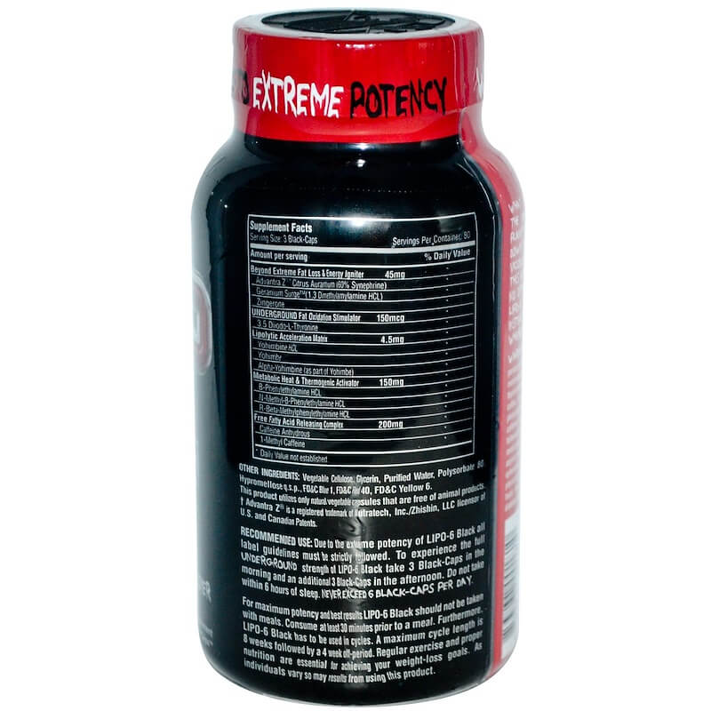 NUTREX Lipo-6 Black 240 Capsules