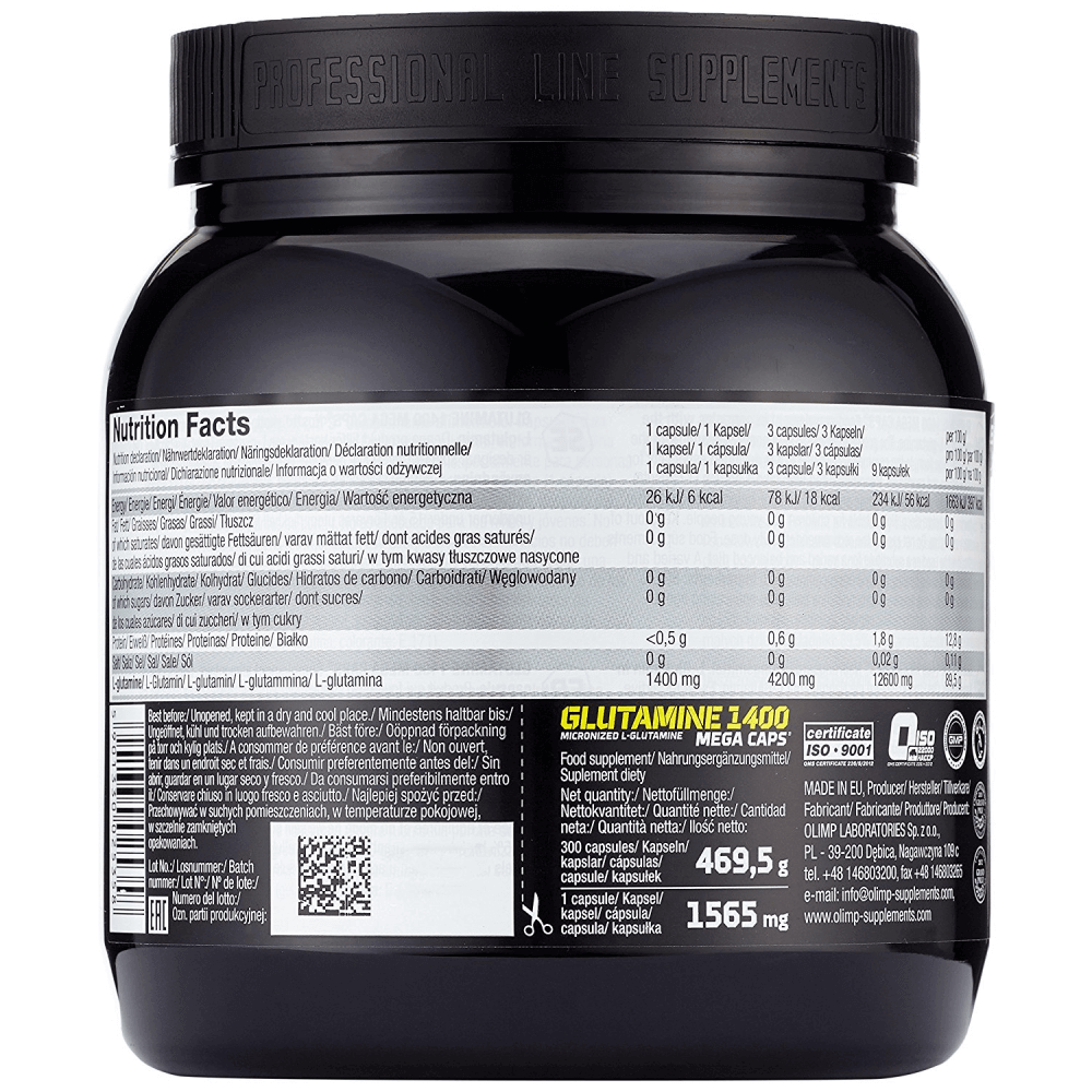 Olimp Glutamine 1400 Mega Caps