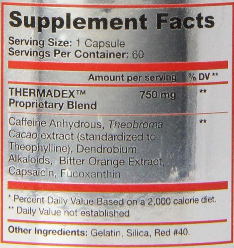 PNI THERMADEX Extreme Fatburner