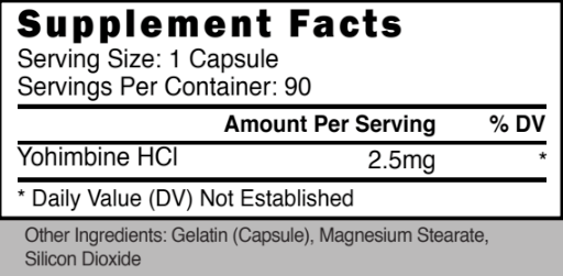 Yohimbin Prime Nutrition