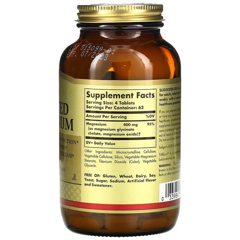 Solgar Chelated Magnesium