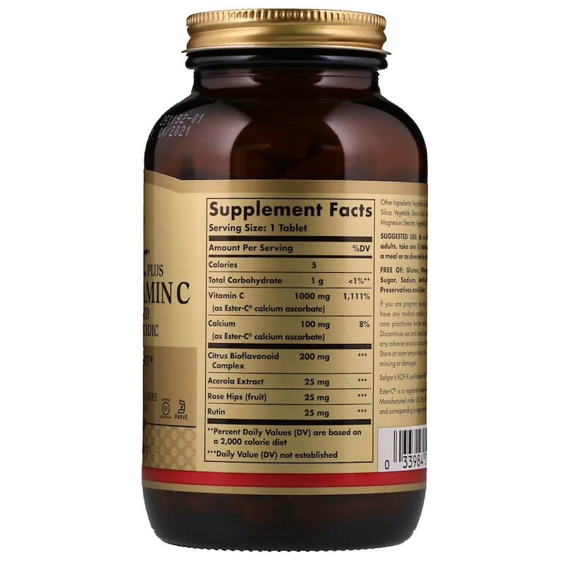 Solgar Ester-C® Plus 1000 mg Vitamin C