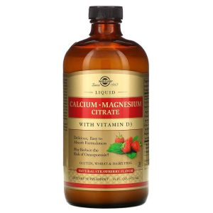Solgar Liquid Calcium Magnesium Vitamin D3