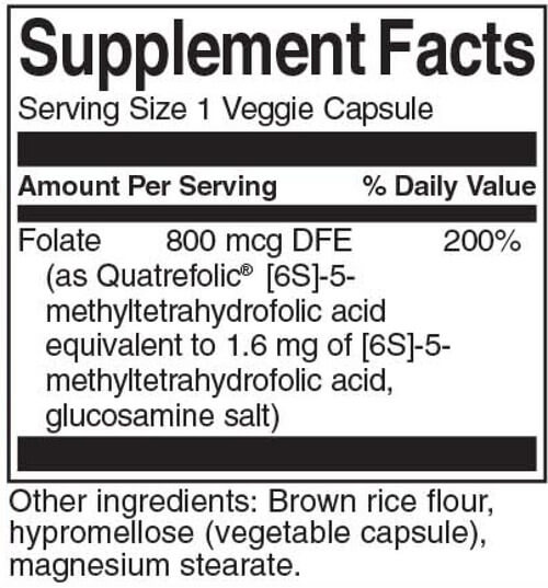 Swanson Ultra Folate 400mcg