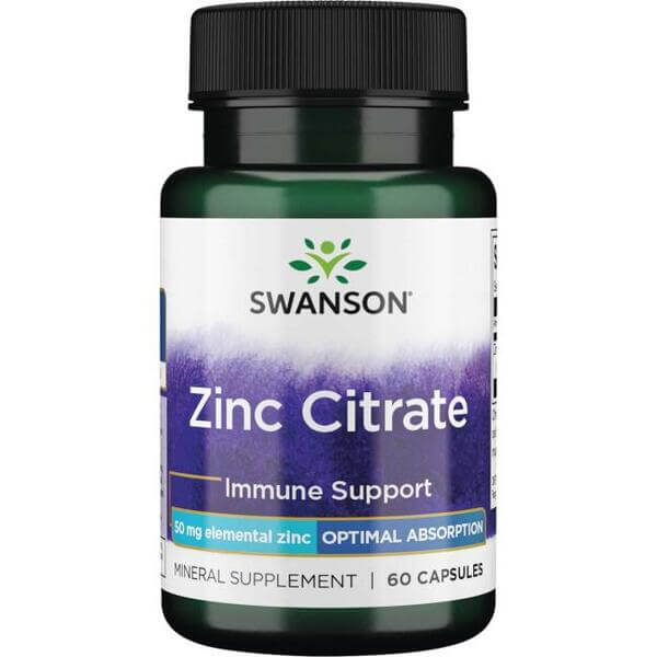 Swanson Zinc Citrate 50mg