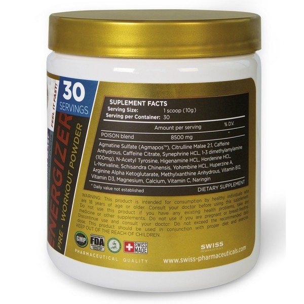 Swiss Pharmaceuticals Poison DMAA Booster