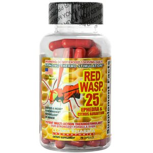 Cloma Pharma Red Wasp 25 Ephedra