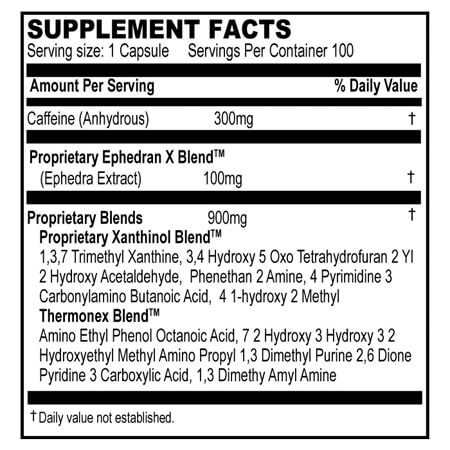 EPH 100 Hard Rock Supplements