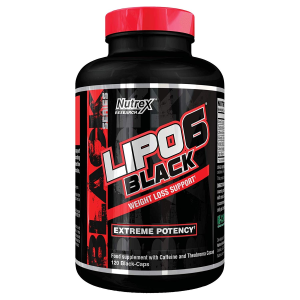 NUTREX Lipo 6 Black - 120 capsules version US