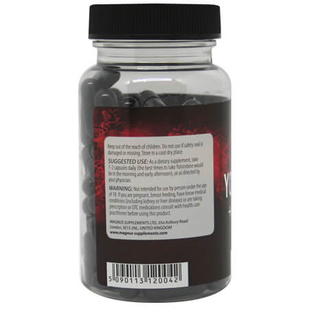 Yohimbine Caffeine Magnus Supplements Fatburner