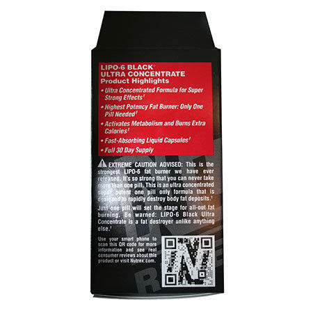 NUTREX Lipo 6 Black UC US-Version