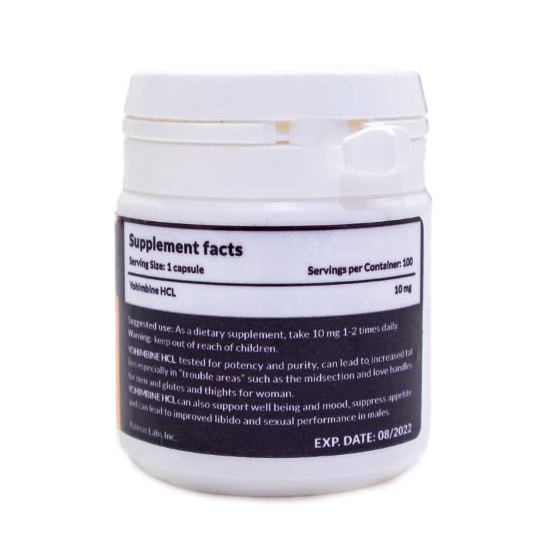 Palmas Yohimbine HCL 10mg