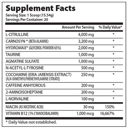 Sparta Nutrition Kraken Pre Workout