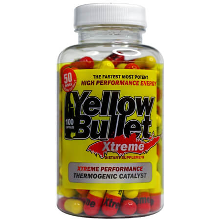 Yellow Bullet Xtreme Hard Rock Supplements