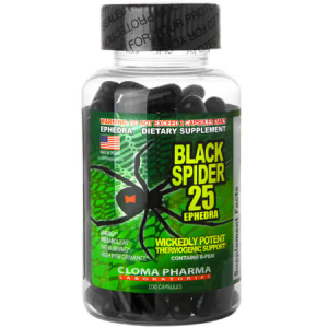 Cloma Pharma Black Spider ECA