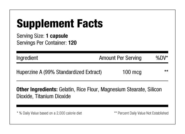 SNS Huperzine A 99%
