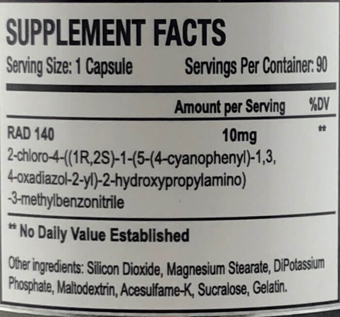 Bio-Gen Innovations Rad-140 (Capsules)