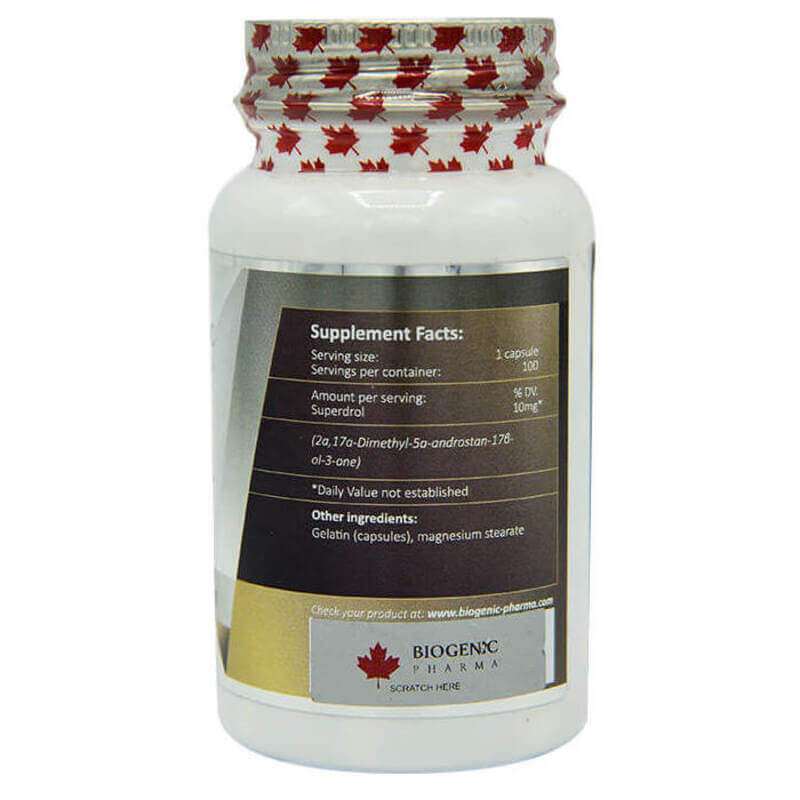 Biogenic Pharma Superdrol