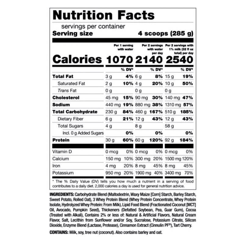 Mutant Mass Extreme 2500 (5450g)