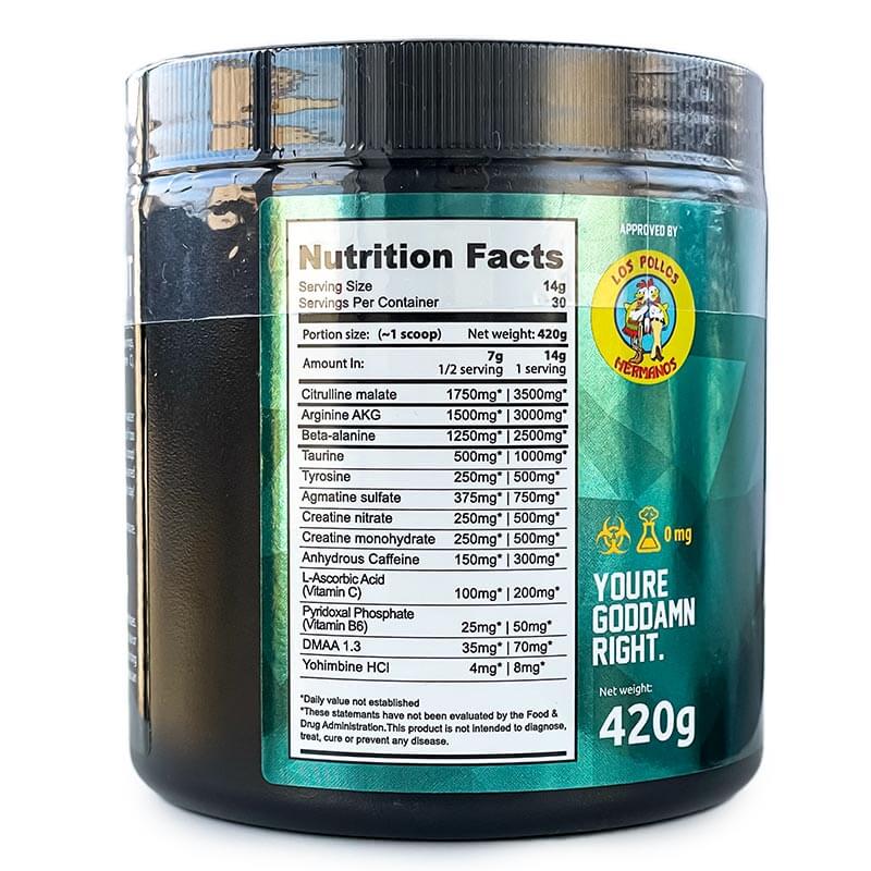 Heisenberg DMAA Pre-Workout