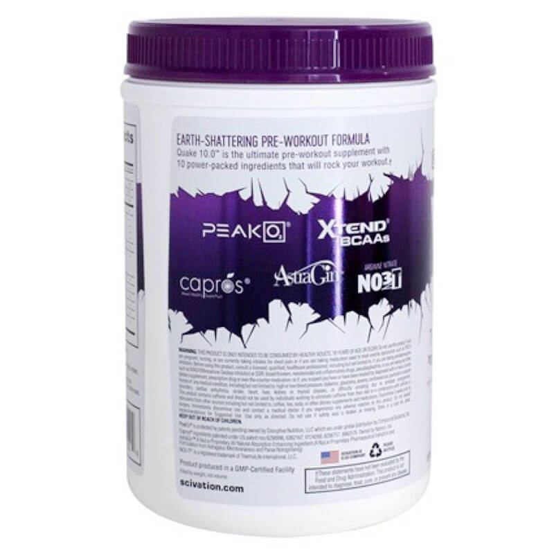 Scivation Quake 10.0 Pre-Workout
