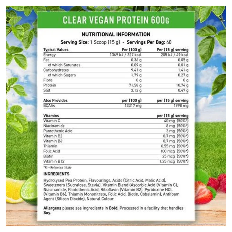 Applied Nutrition Clear Vegan Protein